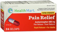 Healthmart Acetaminophen 500mg GelCaps
