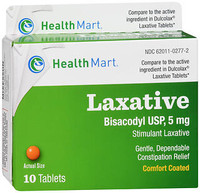 Healthmart Bisacodyl 5mg Tablets