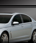 1/4" Multiline Pinstripe - Black