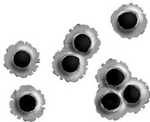 BULLET HOLES - Decal