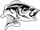Bass Fish - Decal