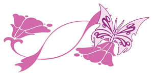 Butterfly Flower - Decal