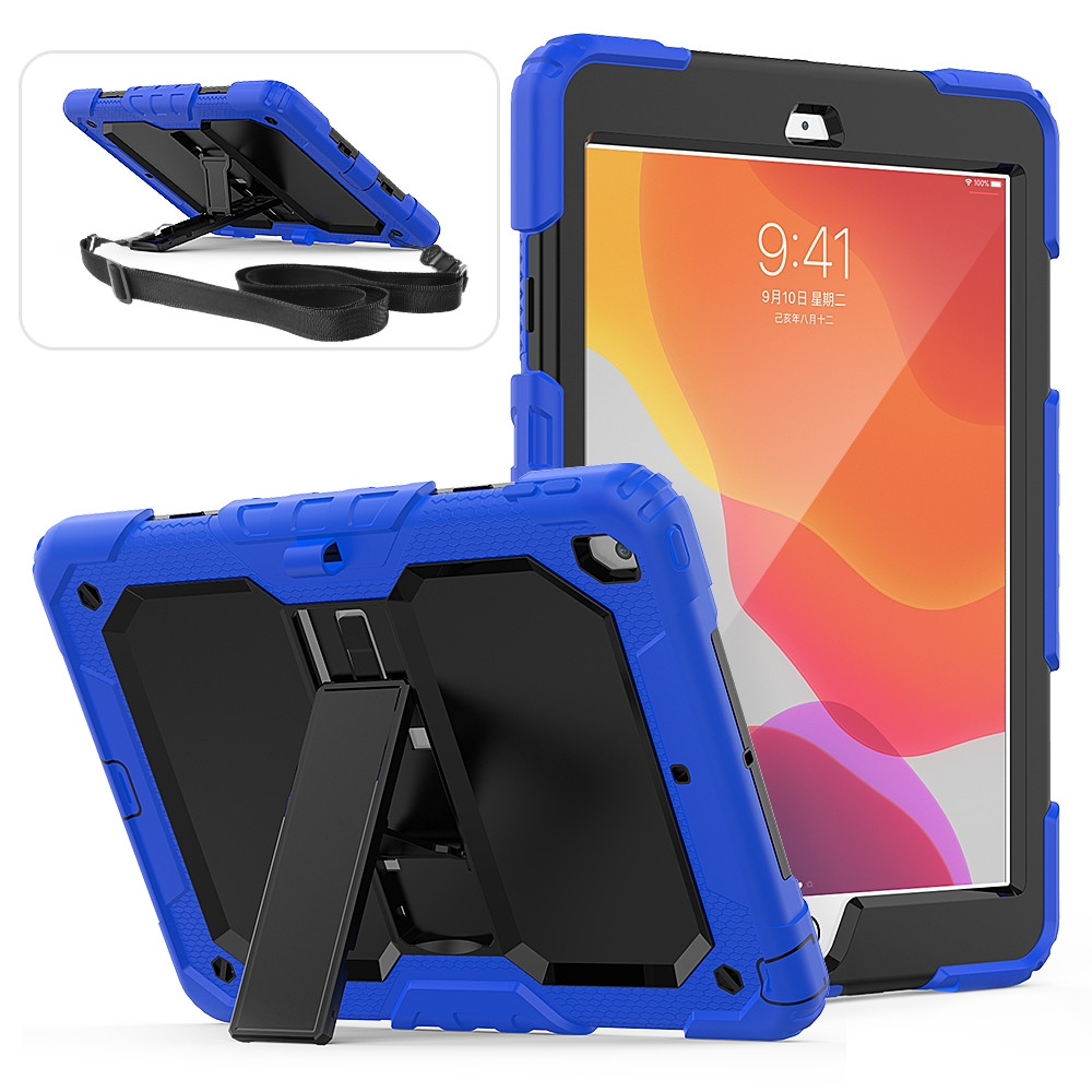 iPad 10.2" 2020 8th Gen Strap Case Cover Apple iPad8 Kids Shockproof myCaseCovers