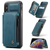 CaseMe Shockproof iPhone X Xs Leather Case Cover Zipper Wallet Apple