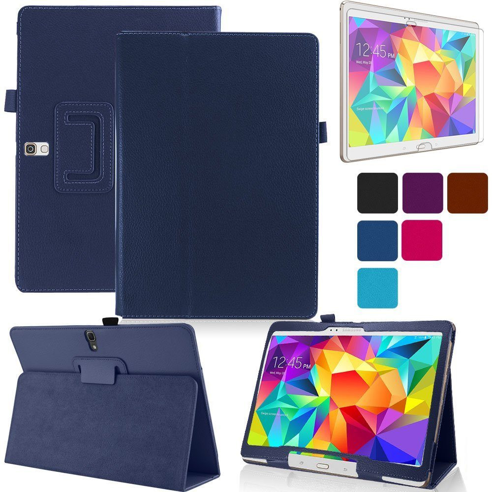 Samsung Galaxy Tab S 10.5 T800 T805 Folio Leather Case Cover 10 inch -  myCaseCovers