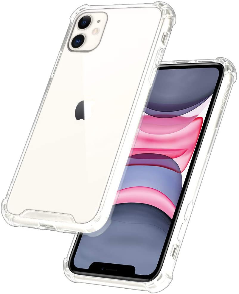 Goospery iPhone 11 Clear Phone Case Shockproof Bumper Cover iPhone11 -  myCaseCovers