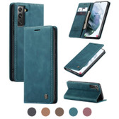 CaseMe Samsung Galaxy S22+ Plus 5G Classic Folio PU Leather Case Cover