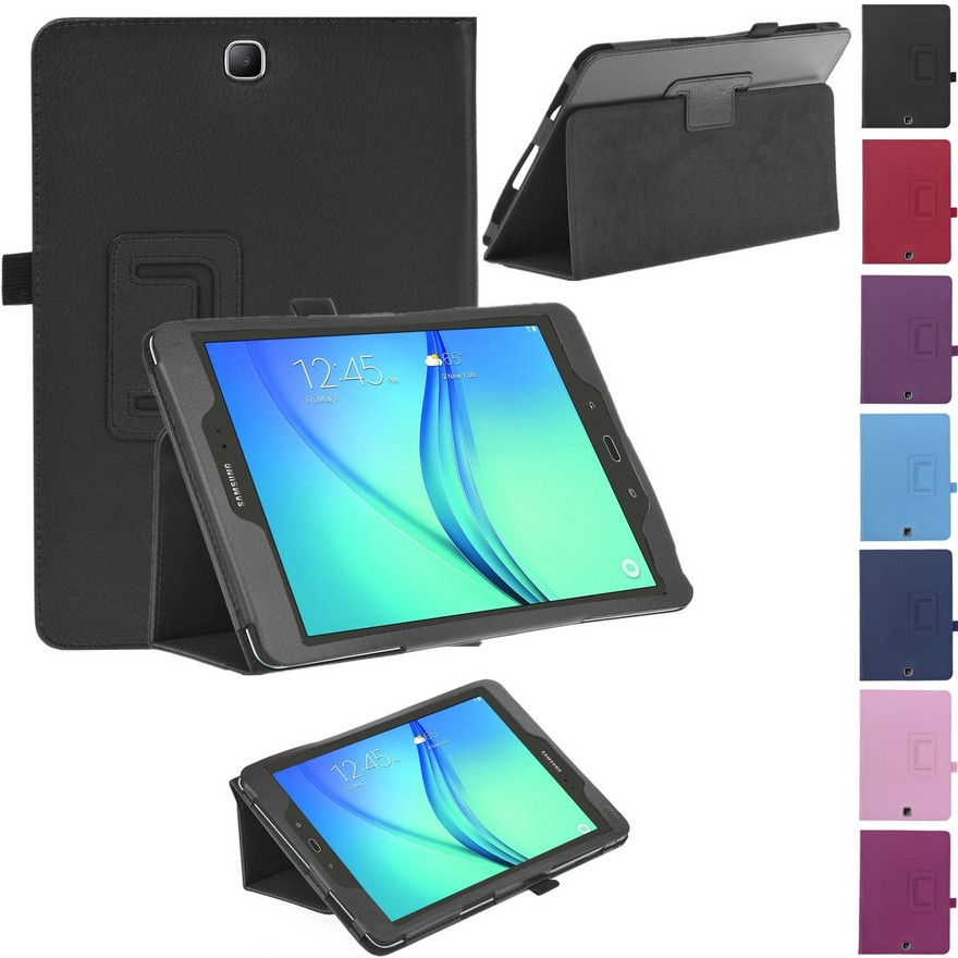 Samsung Galaxy Tab A 9.7" T550 T555 Folio Leather Case Cover TabA -  myCaseCovers