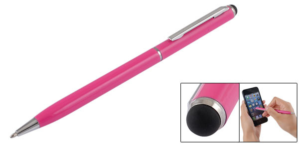 universal multi purpose stylus with ballpoint pen for iphone ipad samsung htc multi colours