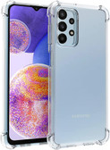 Samsung Galaxy A23 Clear TPU Phone Case Shockproof Bumper Cover A235