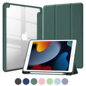 iPad 10.2" 2021 9th Gen Case Cover Clear Back Pencil Holder Apple