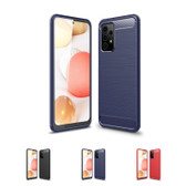 Slim Samsung Galaxy A04S Carbon Fibre Soft Case Cover SM-A047 A047F