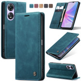 CaseMe OPPO A78 5G Classic PU Leather Folio Case Cover