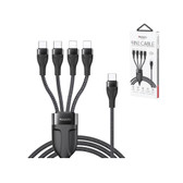Yesido 1-to-4 Charging Cable Type-C to 2x Type-C + 2x Lightning 1.2m CA110