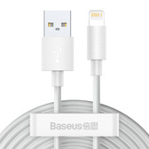 Baseus 2x USB to Lightning Fast Charging Data Cable 2 Pcs Set 1.5m