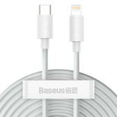 Baseus 2x Type-C/USB-C to Lightning Fast Charging Data Cable 2 Pcs Set 1.5m