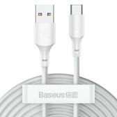 Baseus 2x USB to Type-C/USB-C/TypeC Fast Charging Data Cable 2 Pcs Set 1.5m