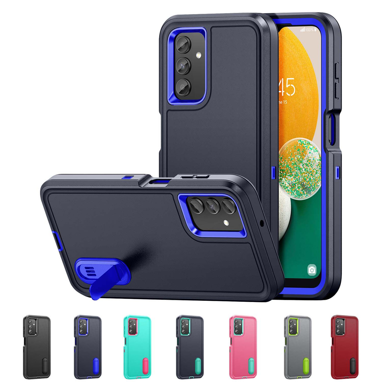 Shockproof Samsung Galaxy A16 5G Case Cover Heavy Duty with Stand