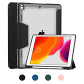 Shockproof iPad 10.2 7th Gen 2019 Tri-Fold Case Cover Pencil Slot Apple Kids