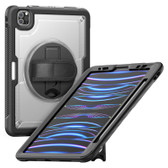Shockproof iPad Pro 11 2018 (1st Gen) Clear Back Rotate Hand Strap Case Cover Apple