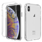 iPhone X / Xs Shockproof 2-in-1 Clear Case Bumper Cover Apple