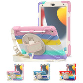 Heavy Duty Strap iPad 10.2 2021 9th Gen Apple Shockproof Colourful Case Cover