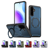 Shockproof Samsung Galaxy A56 5G MagSafe Wireless Charging 360 Rotate Ring Stand Case Cover A566