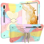 Shockproof Samsung Galaxy Tab S9 FE 10.9" Kids Apple Colourful Case Cover Butterfly Stand S9FE X510 X516