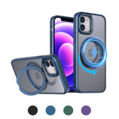 iPhone 12 Frosted Back MagSafe Wireless Charging 360 Rotate Ring Stand Case Cover Apple