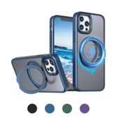 iPhone 12 Pro Frosted Back MagSafe Wireless Charging 360 Rotate Ring Stand Case Cover Apple