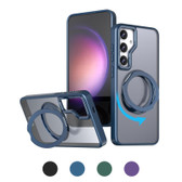 Samsung Galaxy S25 5G Frosted Back MagSafe Wireless Charging 360 Rotate Ring Stand Case Cover S931