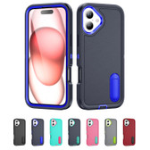 Shockproof iPhone 17 Case Cover Heavy Duty with Stand Apple iPhone17