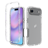 iPhone 17 Air Shockproof 2-in-1 Clear Case Bumper Cover Apple 17Air