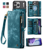 CaseMe 2-in-1 iPhone 17 Pro Detachable Case Leather Wallet Cover Apple