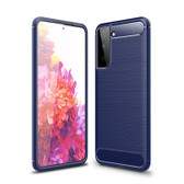 Slim Case For Samsung Galaxy S24 5G Carbon Fibre Soft Cover S921