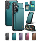 CaseMe Shockproof Samsung Galaxy S24 FE 5G Wallet Case Cover Back Flip S721
