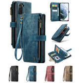 CaseMe Shockproof Samsung Galaxy S22 5G Wallet Case Cover Multi. Card Slots S901
