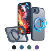 iPhone 17e (2026) Frosted Back MagSafe Wireless Charging 360 Rotate Ring Stand Case Cover Apple