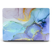 MacBook Pro 14-inch M5 / M5 Max 2026 Hard Case Cover Apple A3426/A3427 Marble Green+Blue