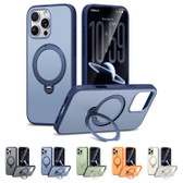 Shockproof iPhone 16 Pro Max MagSafe Wireless Charging 360 Rotate Stand Case Cover Colour Ring Apple ProMax