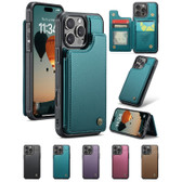 CaseMe Shockproof iPhone 16 Pro Max Wallet Case Cover Back Flip Apple ProMax
