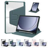 Samsung Galaxy Tab A9+ Plus 11" 2023 360 Rotate Book Case Cover Pencil Slot X210 X215 X216