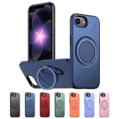 Heavy Duty iPhone 17e MagSafe Wireless Charging 360 Rotate Ring Stand 2-Layer Case Cover Apple iPhone17e