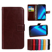 Folio Case Samsung Galaxy A7 2017 Handset Leather Cover A720 Phone