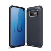 Slim Samsung Galaxy S10e Carbon Fibre Soft Carbon Case Cover S 10e