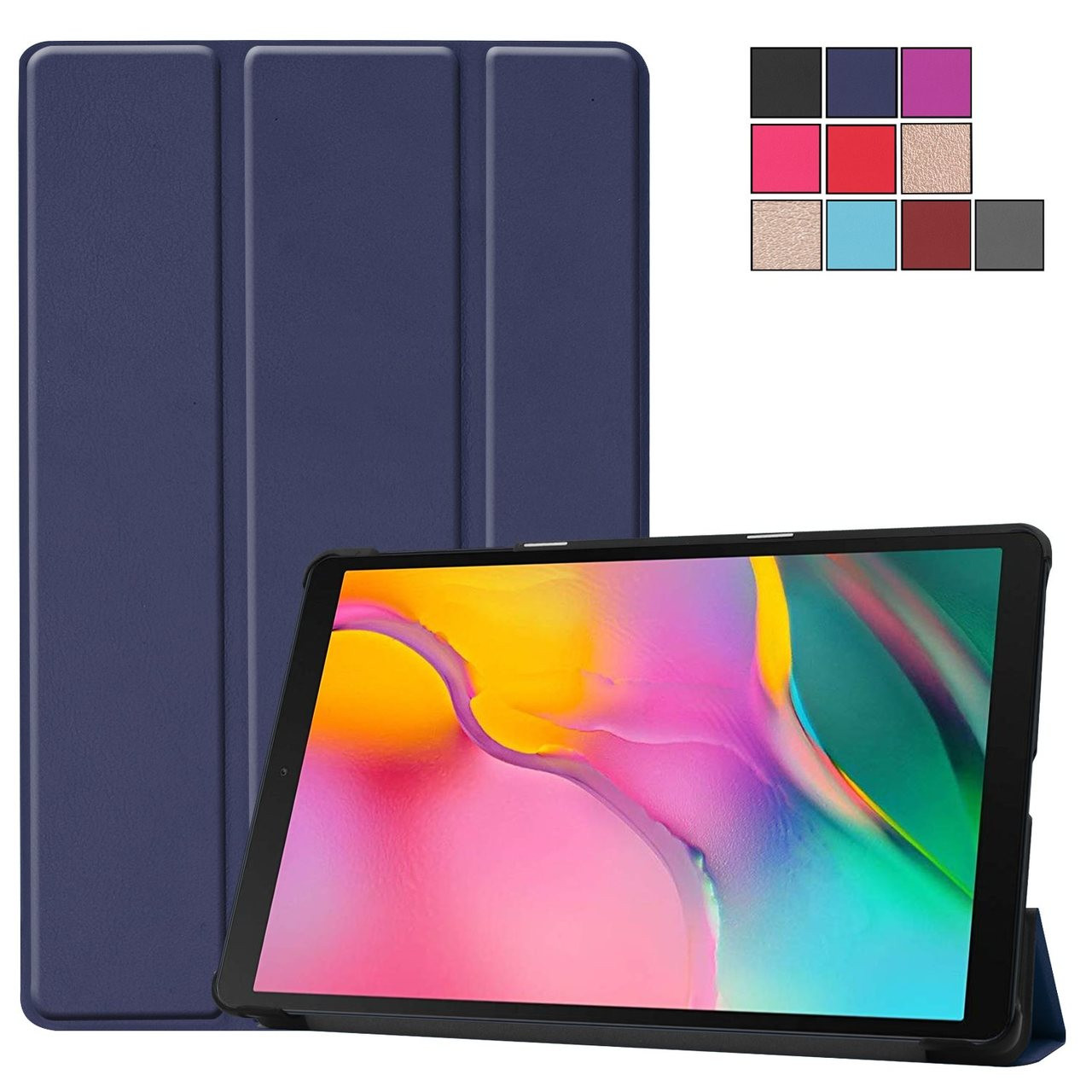 Samsung Galaxy Tab A 10.1 2019 PU Leather Case Cover T510 T515 inch -  myCaseCovers