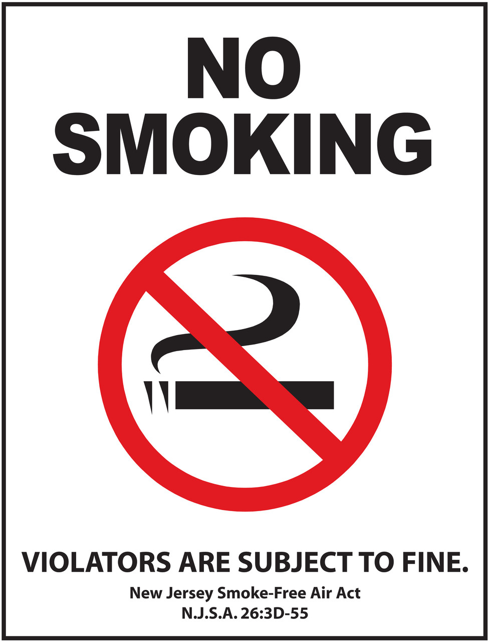 zing no smoking window decal new jersey available in different sizes and materials sign no smoking