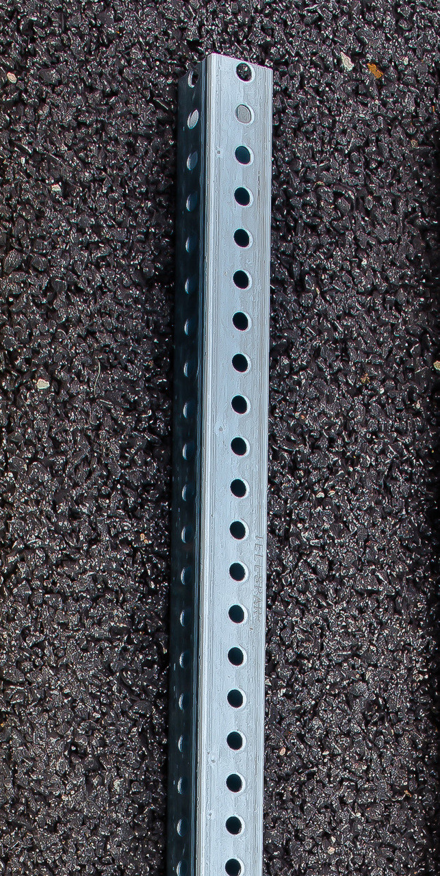 Galvanized Steel Signpost, 5' ZING Green Safety Products