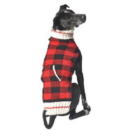 Buffalo Plaid Dog Sweater