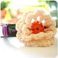 Creamsicle Flower for Dogs